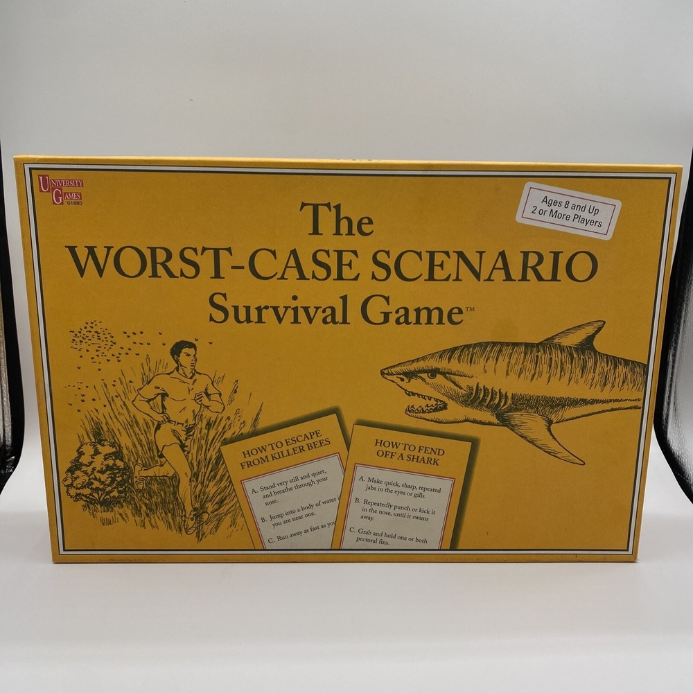 University Games Complete 2001‎ The Worst-Case Scenario Survival (Board) Game